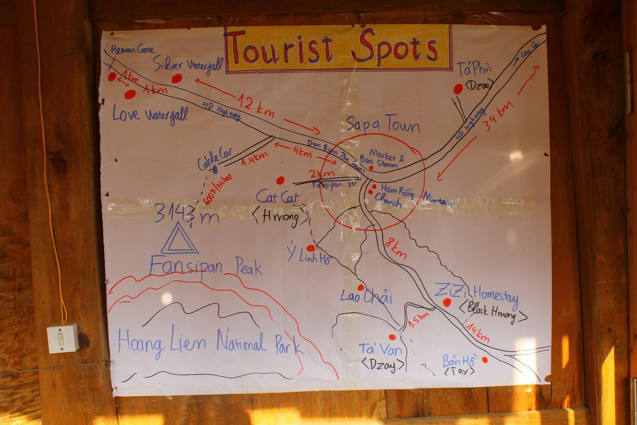 Mekhoo & Zizi Sapa Homestay Bagian luar foto